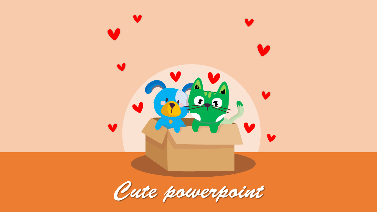 Our Predesigned Cute PowerPoint Template Presentation